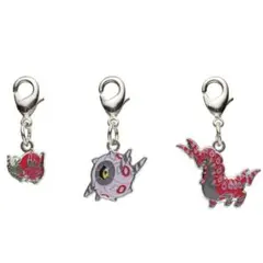 全国ずかんメタルチャーム543・544・545　フシデ　ホイーガ　ペンドラー