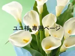 ユニ様専用ページ カラフルなお花のオブジェD ①