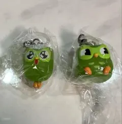 duolingo めじるしアクセサリー　わくわくデュオ　ちら見デュオ