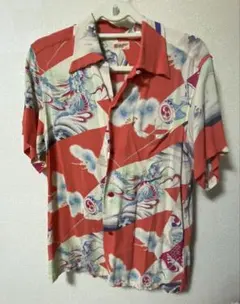 TAAKK アートプリント シルクシャツ 20AW - メルカリ