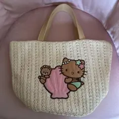 HELLO KITTY かごバッグBOOK shell hug ver.