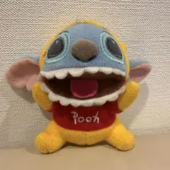 ディズニー　スティッチ　プーさん　マスコット　ぬいぐるみ　平成レトロのサムネイル