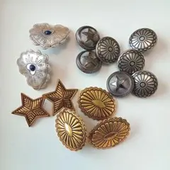 コンチョ詰め合わせ14個