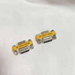 ⭐️KAUMO VGA延長アダプタ アナログ RGB 中継コネクタ