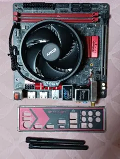MINI-ITX AM4 X370(OEM)・中古・CPU付・BIOS起動 2026年最新】itx x370の人気アイテム - メルカリ