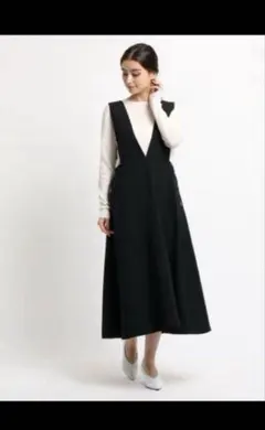 ドレステリア　ノースリーブロングワンピース ブラック・ホワイト 2025年最新】DRESSTERIOR レディース ロングワンピースの人気
