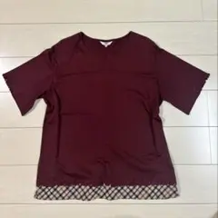 DAKS 半袖カットソー チェック柄のサムネイル