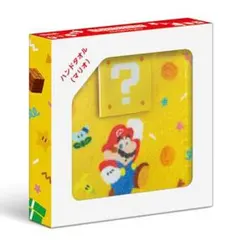 新品箱入り⭐️スーパーマリオ ハンドタオル 220mm