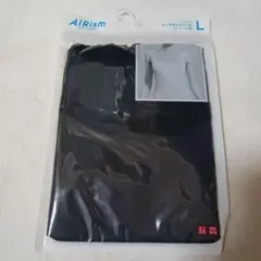 新品UNIQLOエアリズム　レースキャミソールブラックLサイズ　ユニクロ