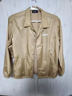 XLARGE ベージュ　コーチジャケット XL