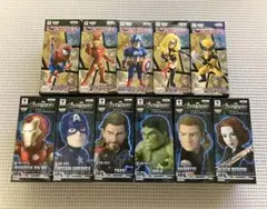 ワールドコレクタブル マーベルコミックス アベンジャーズ11種まとめ【未開封品】