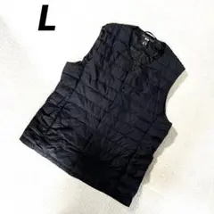 UNIQLO ユニクロ　ウルトラライトダウン　ダウンベスト　Lサイズ　黒　メンズ