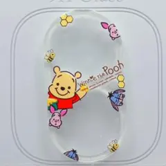 iPhone16/16plusカメラレンズカバー ぷーさんクリア