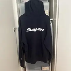 Snap-on × champion ネイビー パーカー