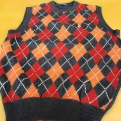 PEARLY GATES アーガイル柄ベスト