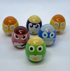 ケロロ軍曹 おきあがりこぼし 6個セット 映画特典 2007年