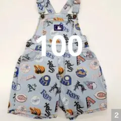 チマジロ　MLB サロペット　新品未使用　100cm