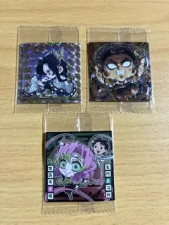 鬼滅の刃ディフォルメシールウエハース　胡蝶しのぶ&胡蝶カナエ・悲鳴嶼行冥・蜜璃