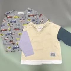 【2枚セット】Noeil aime BeBe 長袖 サイズ90