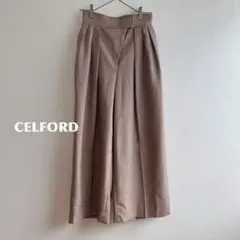 CELFORD ハイウエストワイドパンツ m331