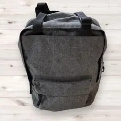 無印良品★肩の負担を軽くする★撥水手提げ付きリュックサック★A4★グレー★灰色