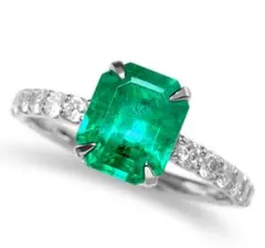 卸売事前公開 天然エメラルド コロンビア産 0.37ct D0.63ct - メルカリ
