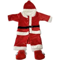 クリスマス ベビーウェア サンタさん ロンパース コスプレ カバーオール 冬
