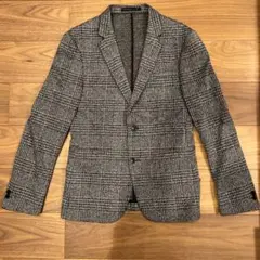 ZARA ザラ グレンチェック テーラードジャケット　48