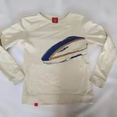 オジコの120A 新幹線と魚のデザイン トレーナー