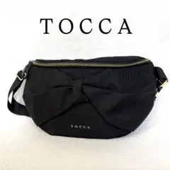 あんあん様⭐︎美品【TOCCA】ボディバッグ リボン ゴールド金具 ナイロン 黒 RIBBON KNOT BODY BAG ボディバッグ / TOCCA | ファッション通販