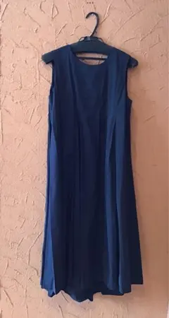 【美品】FRAY I.D ノースリーブロングワンピース ブラック クリーニング済