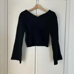 【新品未使用】★値引しました★acka. ニットセーター 黒