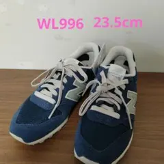 新品　New Balance WL996 ネイビー スニーカー　23.5cm