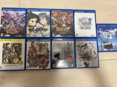 PS Vita ソフト まとめ売り 9本セット　中古