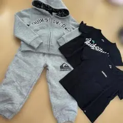 QUIKSILVER パーカー スウェット Tシャツ付き