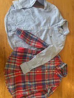 Ralph Lauren 長袖シャツ 6/7 120/130 2枚ラルフローレン
