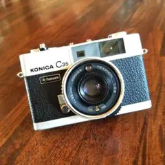コニカC35フラッシュマチック／ヘキサノン38㎜f2.8【実写確認済整備品