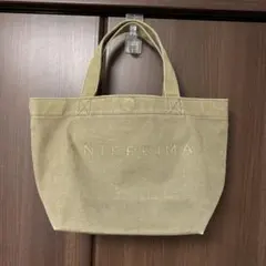 カーキ トートバッグ