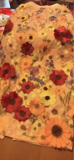 アドニシス 花刺繍スカートのサムネイル