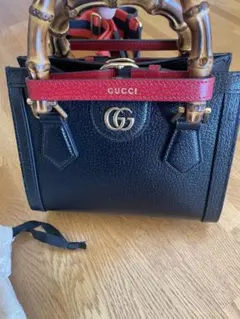 GUCCI グッチ　ダイアナ　バンブー　ミニ