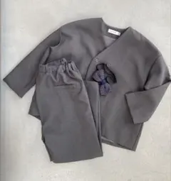 【美品‼︎断捨離‼︎】riziere フォーマル　セットアップ　120