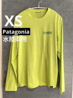 XS PATAGONIA 水陸両用　ラッシュガード トレイルランニングロン T