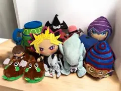 遊戯王 強欲な壺 海馬 遊戯 ブルーアイズ 天使のサイコロ 10点 ぬいぐるみ