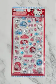 ハローキティD　ぷっくりシール　新品　かわいい　立体　3Ｄ　まとめ売り ボンボン