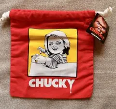 CHUCKY チャイルドプレイ　巾着　ポーチ