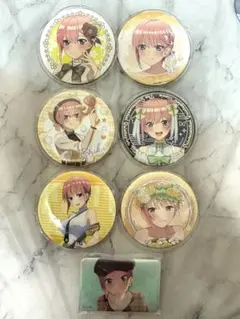 五等分の花嫁　中野一花　缶バッジセット