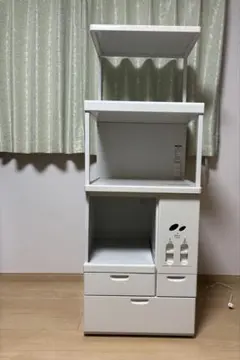 【ももりん様専用】レンジラック 米びつ付き
