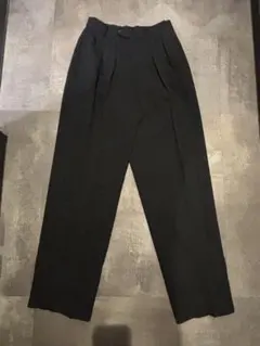 Calvin Klein ブラック ワイドレッグ スラックス サイズ4