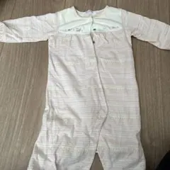 familiar ロンパース 70サイズ 動物刺繍