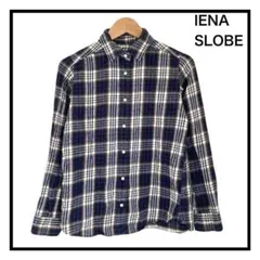 イエナ チェック シャツ